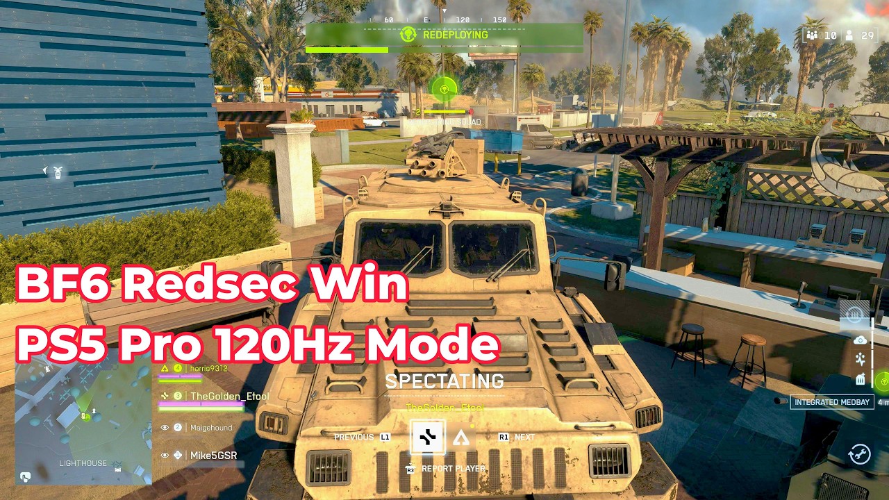 Battlefield 6 - APC Respawn - PS5 Pro RedSec S2 Win w/ TheGolden_Etool & Maigehound