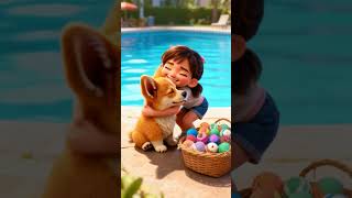 Puppy and bath bombs 🐶💖💦