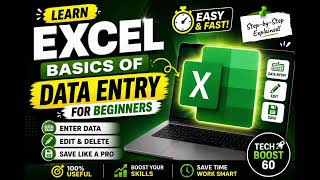MS Excel Data Entry Tutorial for Beginners | Step-by-Step Guide#exceltutorial 