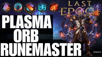 Plasma Orb Runemaster - SS Tier Unethical Build, Will It Survive 1.0 ?!