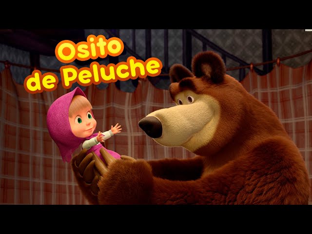 Gran oso de peluche, color café