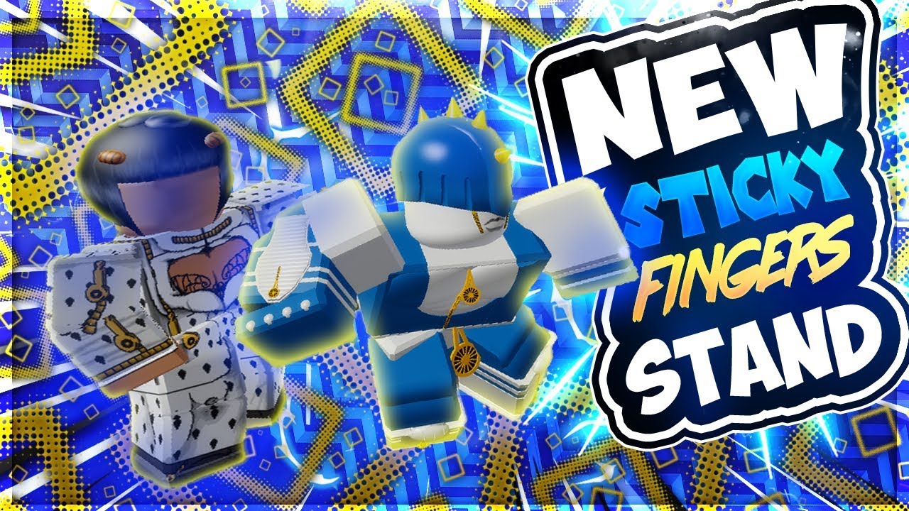 New Sticky Fingers Zipperman Stand Showcase I Jojo Chains Of Fate Youtube - sticky fingers stand roblox