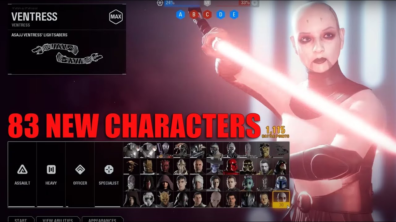 FULL VILLAIN SHOWCASE - Battlefront 2 Expanded ModPack - YouTube