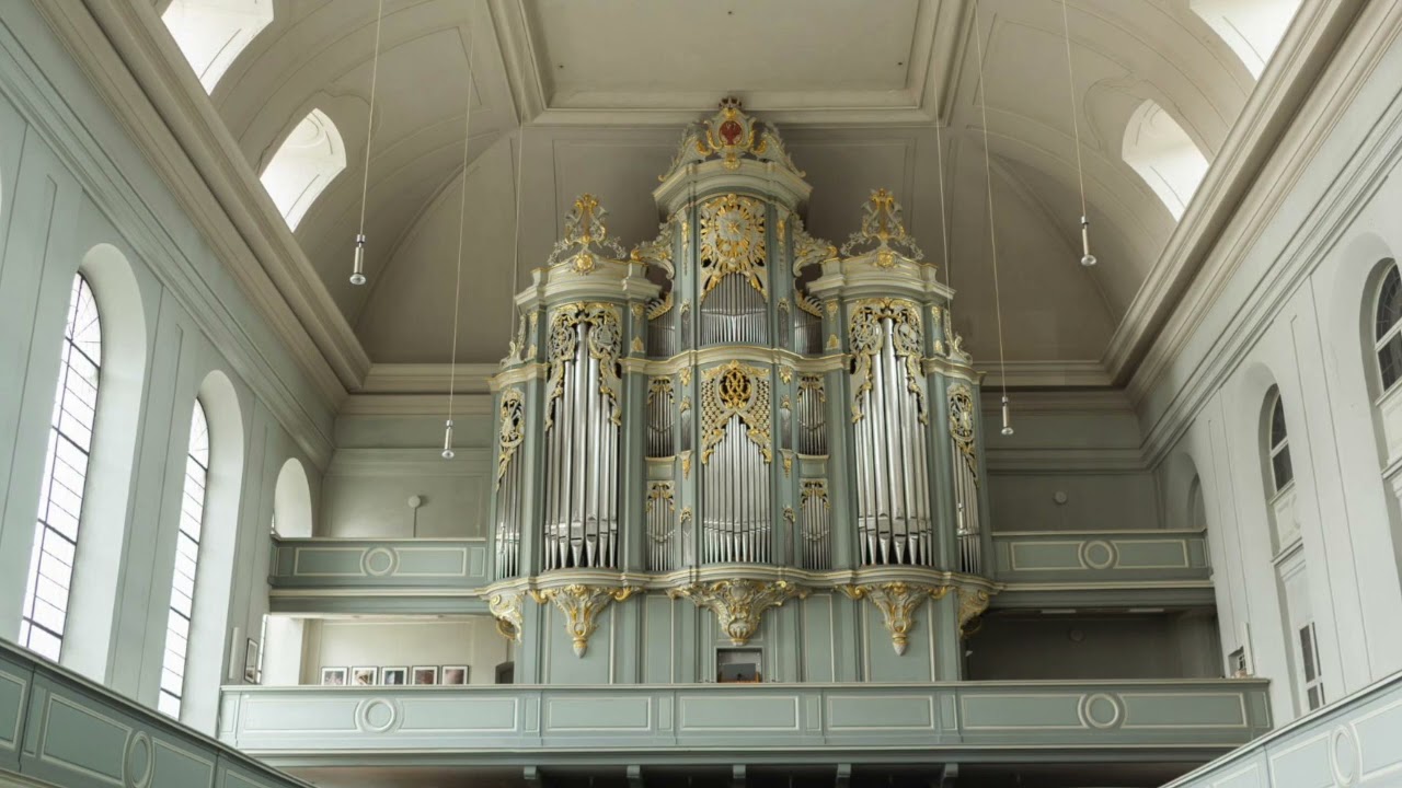 Wiegleb/Reil-organ at Ansbach (Hauptwerk) - part 2: Pachelbel