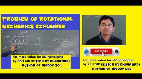 Problem of Rotational Mechanics explained by RKH SIR