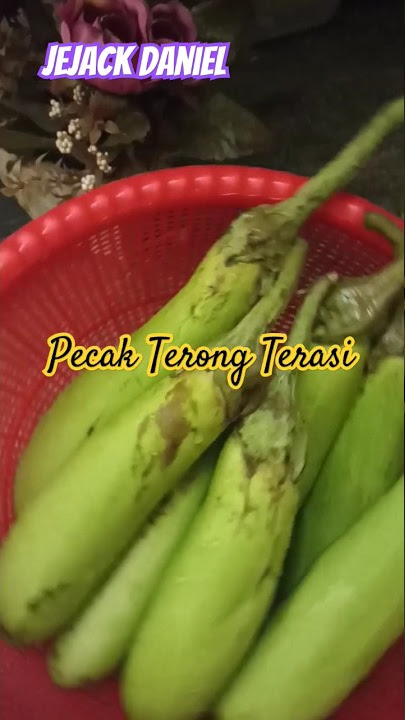 BUMBU PECAK TERONG #adayinmylife #masakgampang #resepmasakan #masakmudah