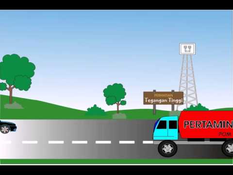  animasi  akibat menerobos rambu lalu  lintas  YouTube
