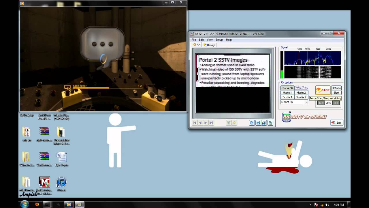 Portal2 Secrets: Part 3 (SSTV decoding) - YouTube