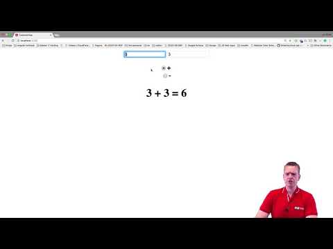 Building a Angular4+ Web App | S4P26 | Switch depending on radiobutton selection and showing HTML co