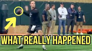 Carson Beck TOSS'N BOMBS AT Miami Hurricanes Pro Day - 2026 NFL Draft RISER