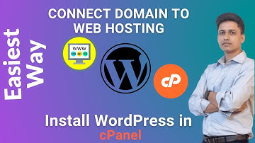 Connect Domain Name to Web Hosting & Install WordPress in cPanel Step by Step Guide