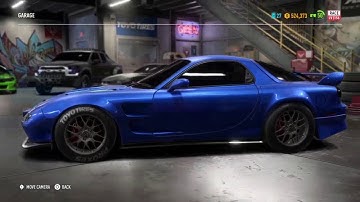 NFS PAYBACK|Mazda RX-7 SPIRIT R/full customisation[Race Build]