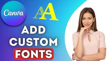 How to Add Custom Fonts in Canva I Canva Tutorial
