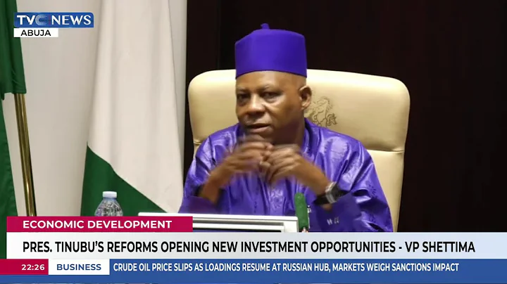 Pres. Tinubu's Reforms Opening New Investment Opportunitie - VP Shettima