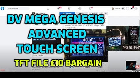 DV Mega Genesis Advanced Nextion Touch Screen  Tft file -£10