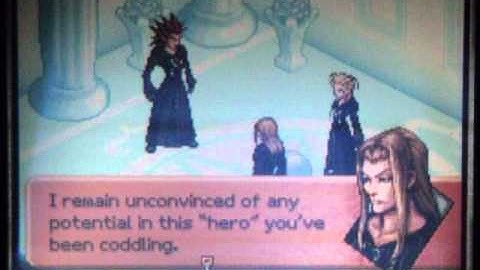Kingdom Hearts Chain of Memories GBA Cutscene 59 - Vexen the Scientist (Sora