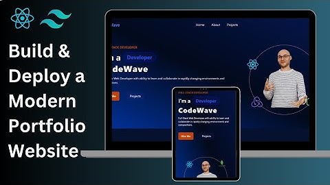 Build a Stunning Portfolio Website | React, Tailwind CSS - Part 2