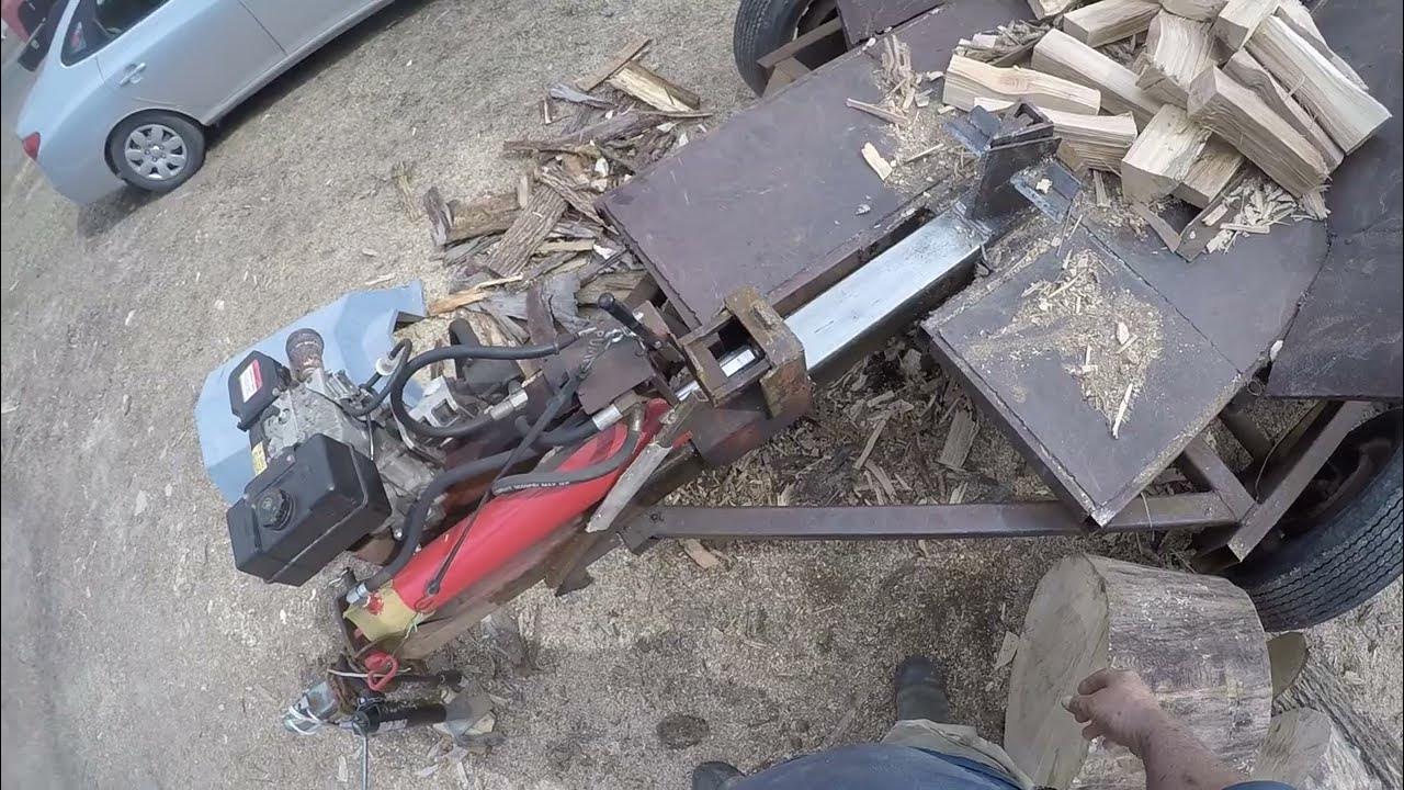 Log Splitter Stroke Limiter, Simple, Cost Effective, Durable. YouTube
