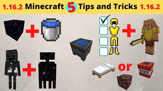 Minecraft 5 Tips and Tricks for 1 16 2