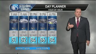 March 22, Tuesday Morning Weather Forecast