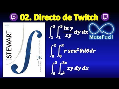 02. Double integrals in general regions, calculation of several Stewart variables