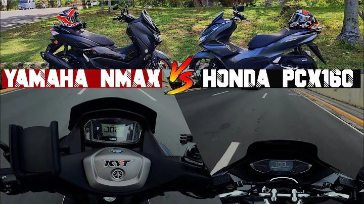 Yamaha nmax v2.1 vs Honda pcx 160 | side by side comparison | 0-100kph challenge - DayDayNews