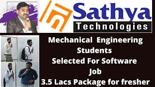 Mechanical Student Selected as Fullstack Developer
