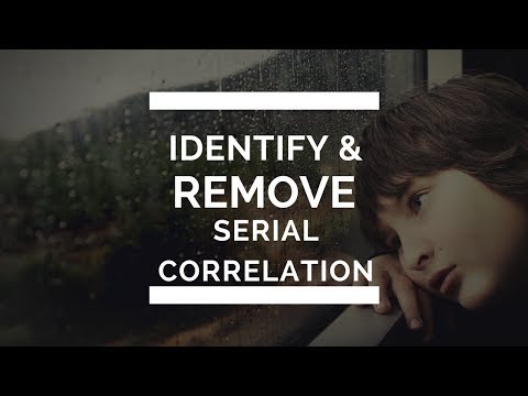 HOW TO REMOVE SERIAL CORRELATION?  Eviews  Part 1