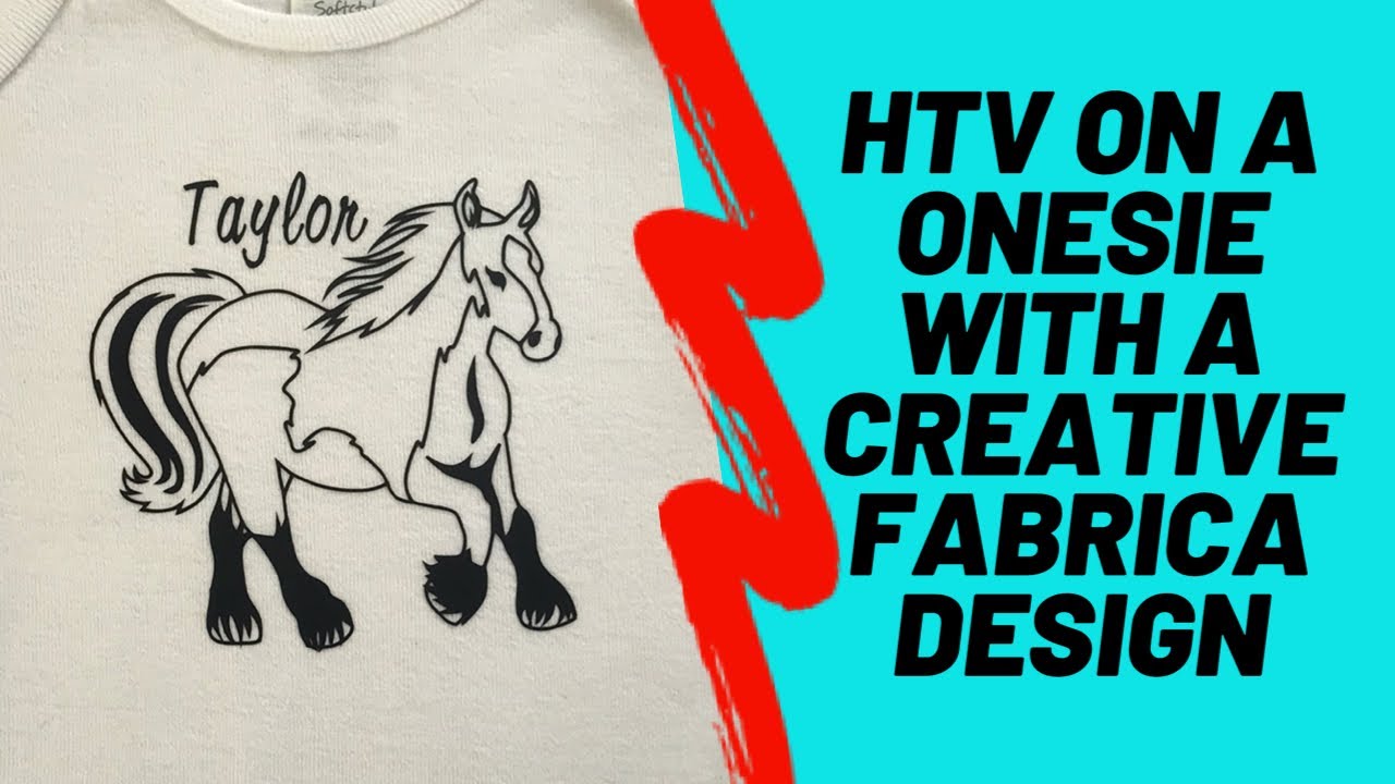 Download Creative Fabrica Htv On A Onesie Using The Brother Scanncut Sdx125e Youtube SVG Cut Files