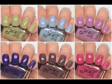OPI - Iceland (Fall 2017) | Swatch and Review - YouTube