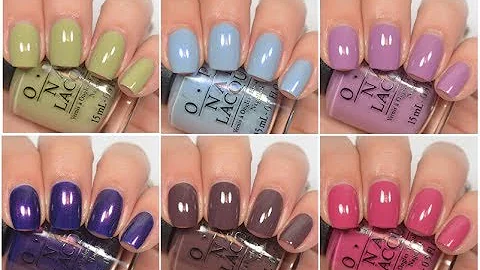 OPI - Iceland (Fall 2017) | Swatch and Review