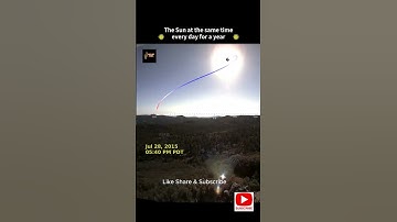 Solar Analemma #timelapse #astronomy The SCARIEST Fact About SPACE #space