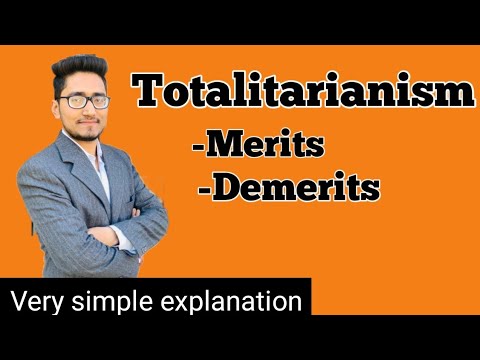 merits and demerits of totalitarianism, advantages and disadvantages of totalitarianism#dictatorship