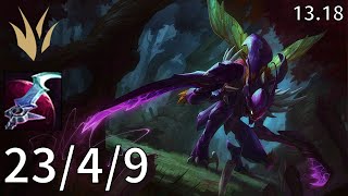 Kha'Zix Jungle vs Diana - EUW Master | Patch 13.18