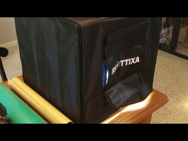 Review: SHOTTIXA 24inch photo studio light box $49 - YouTube