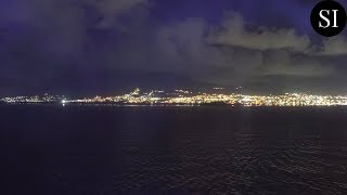 Departing from Basseterre | St Kitts and Nevis | Port Zante | Caribbean | 4K