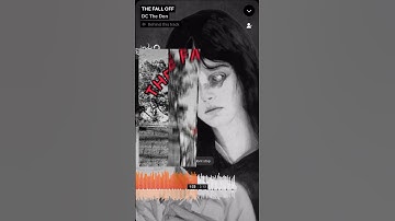 turning song lyrics into an album cover Song: THE FALL OFF - DC The Don @dcfridays777 @DCTheDon