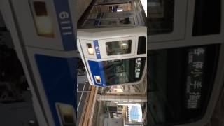 西武6111f機器更新車所沢発車