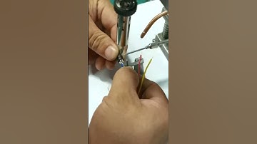 Multi-core cable soldering