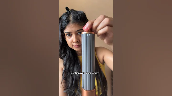 Dyson Airwrap - Curling barrels tutorial as a beginner 😍