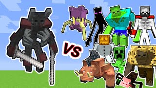 Mutant Wither Skeleton Vs. Mutant Beasts and More Mutants in Minecraft