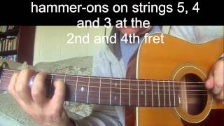 head and heart (john martyn) tutorial