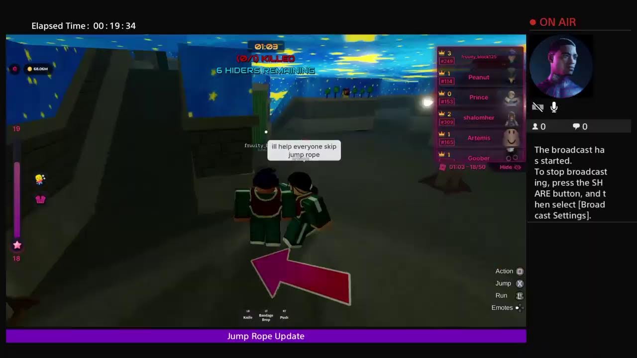 LIVE Ink Game (Jump Rope UPDATE) - YouTube