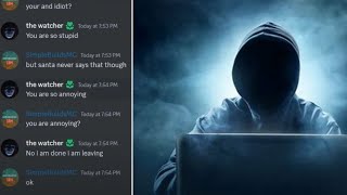 Trolling a Discord Hacker (HE LEFT!!)