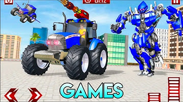 Tractor Robot Cars Android ios Gameplay 2020 - 2021