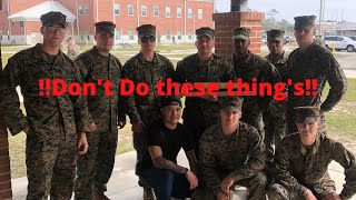 BIGGEST MISTAKES made when Joining the MILITARY||| Marine Corps 2020