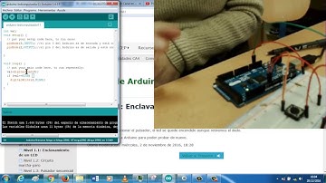 Arduino Pulsador con LED enclavado 11 EEE FPB2