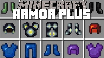 Minecraft ARMOR PLUS MOD / FIGHT YOUR WAY THROUGH ENDER ZOMBIES!! Minecraft