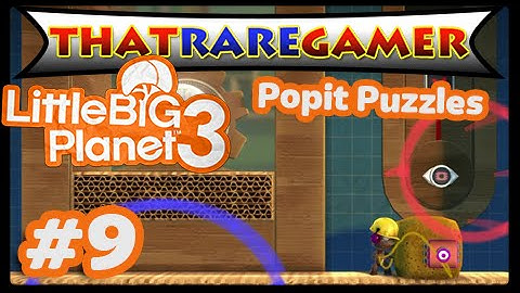 LittleBigPlanet 3: Popit Puzzles #9 - Tags and Sensors [PS4]