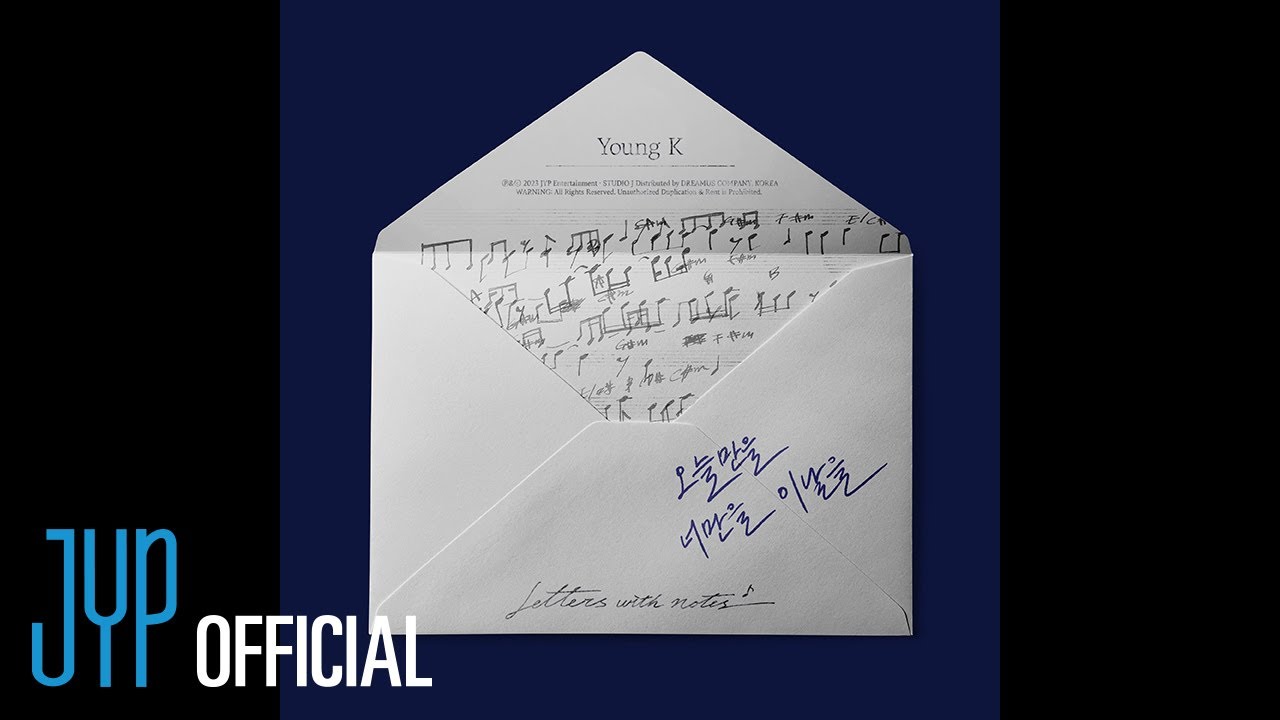 【新品未開封・まとめ売り】Young K Letters with notes Young K - Letters with notes | KPOPMART.COM